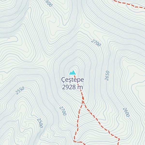 Map of Çeştepe