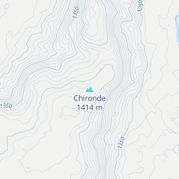 Map of Chironde