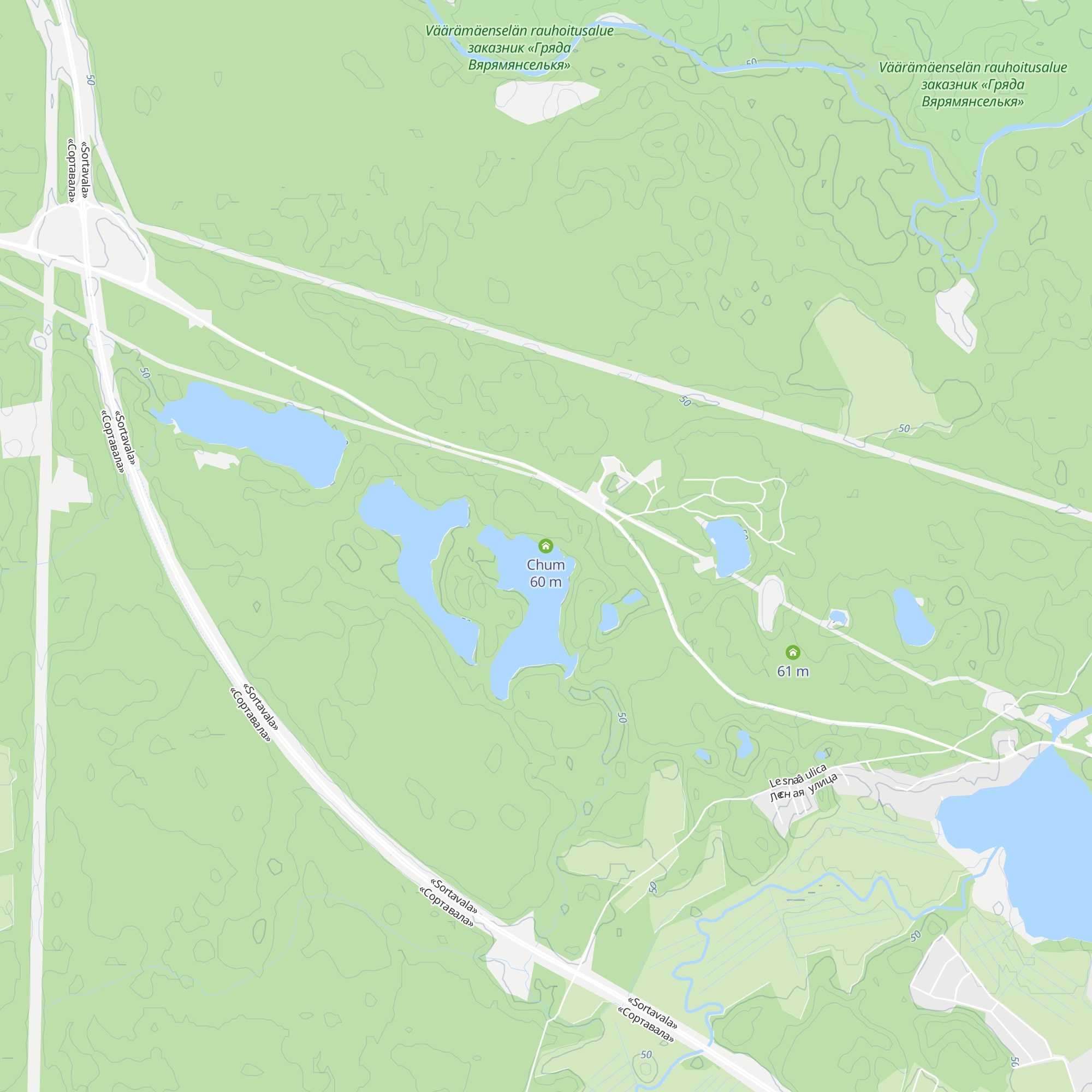 Chum map