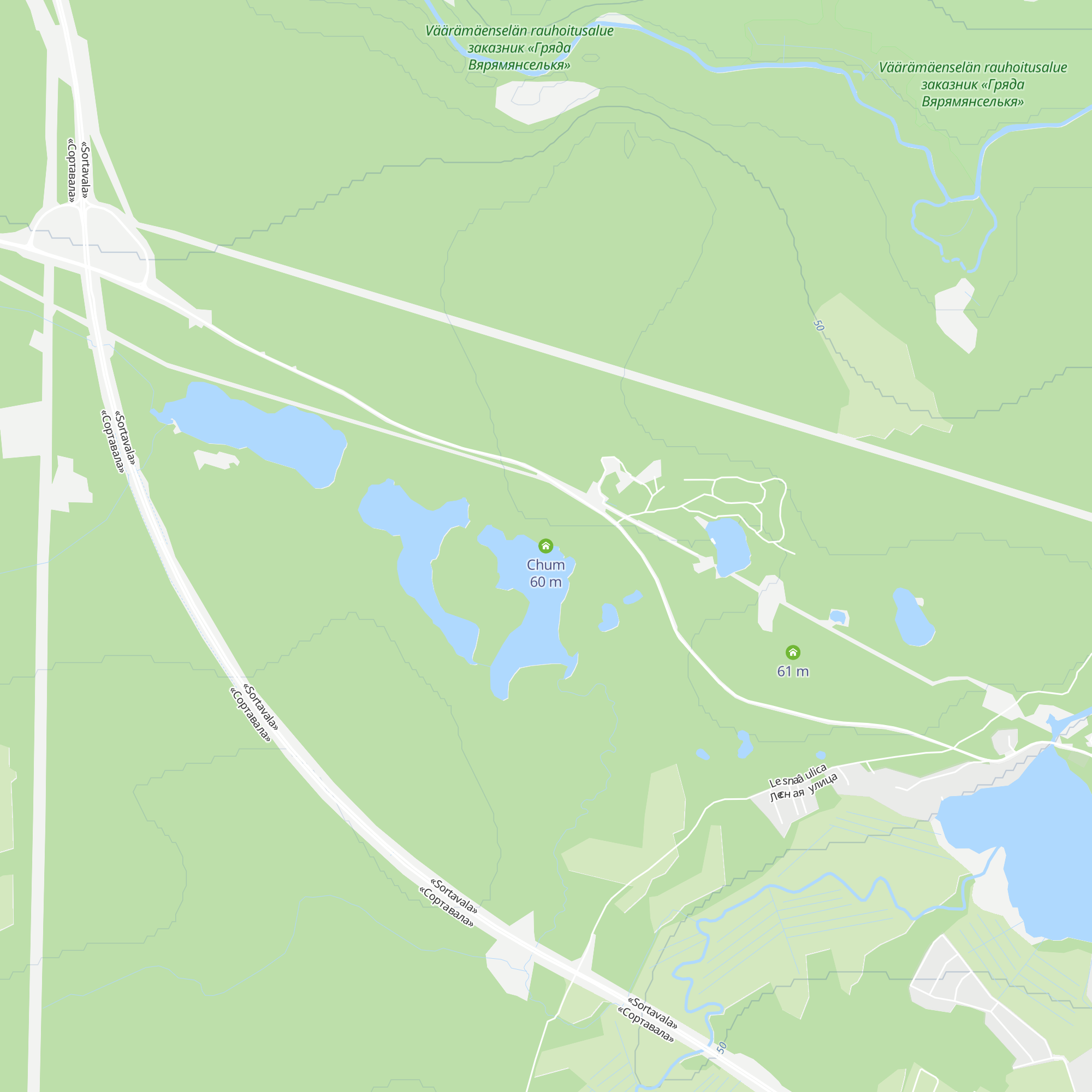Chum map