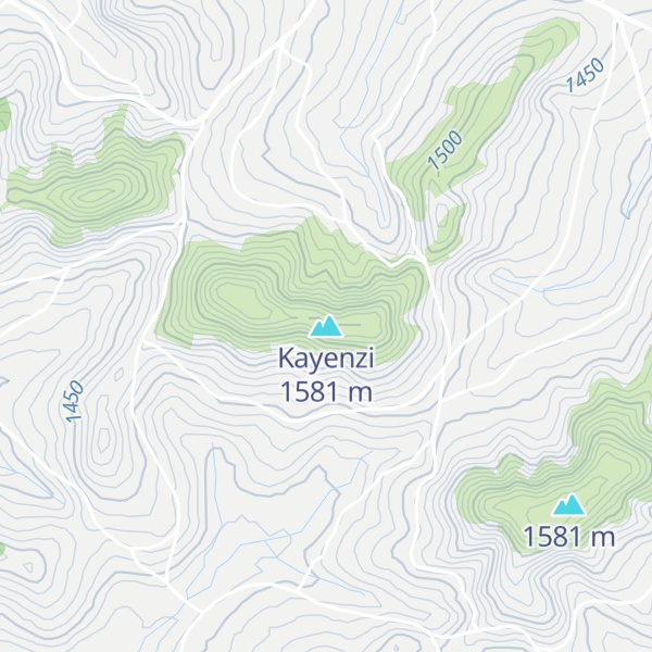 Map of Kayenzi
