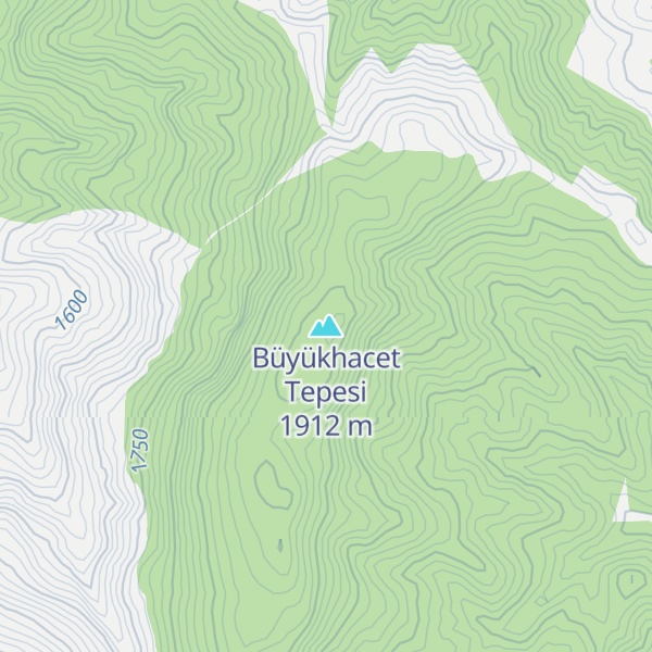 Map of Büyükhacet Tepesi