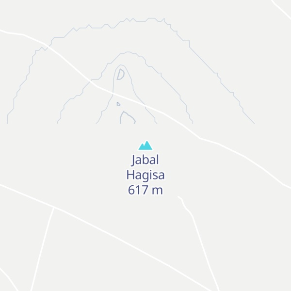 Map of Jabal Hagisa
