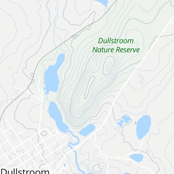 Map of Groot-Suikerboschkop