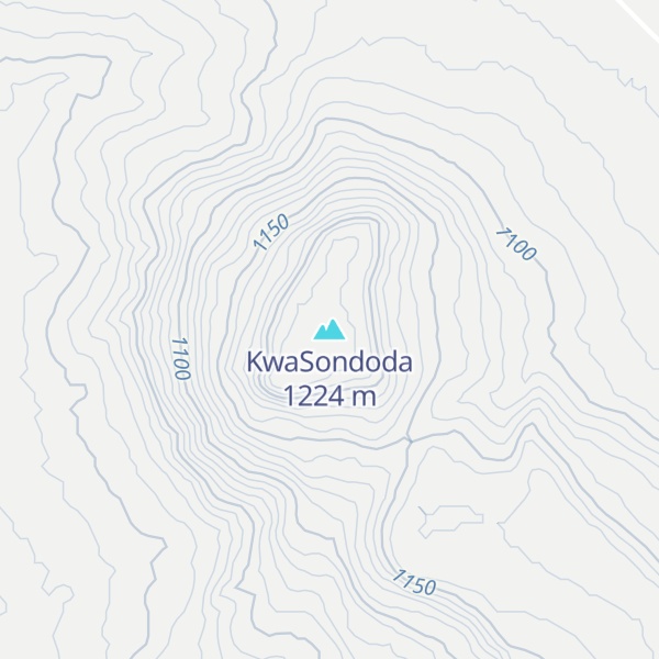 Map of KwaSondoda