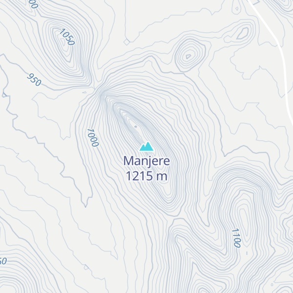 Map of Manjere