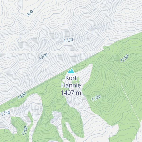 Map of Kort Hannie
