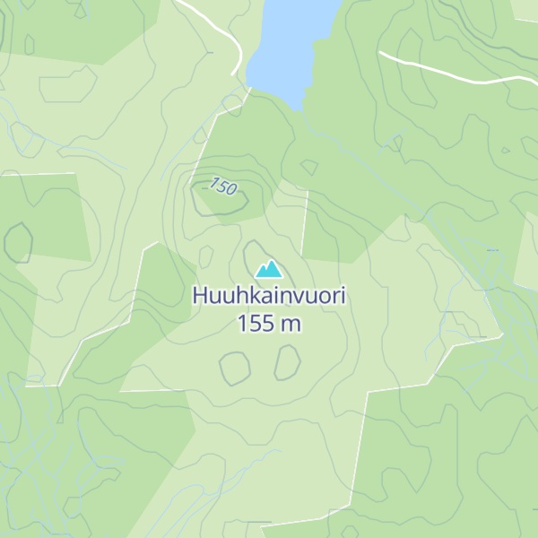 Map of Huuhkainvuori