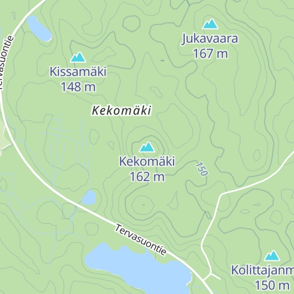 Map of Kekomäki