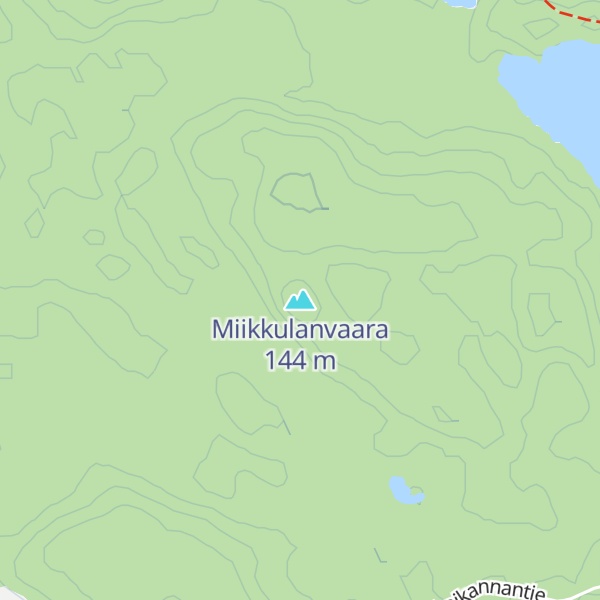 Map of Miikkulanvaara