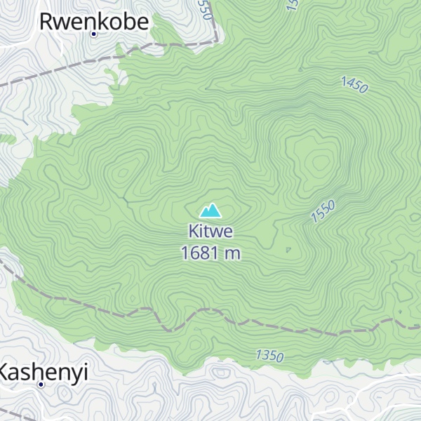 Map of Kitwe
