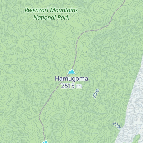 Map of Hamugoma