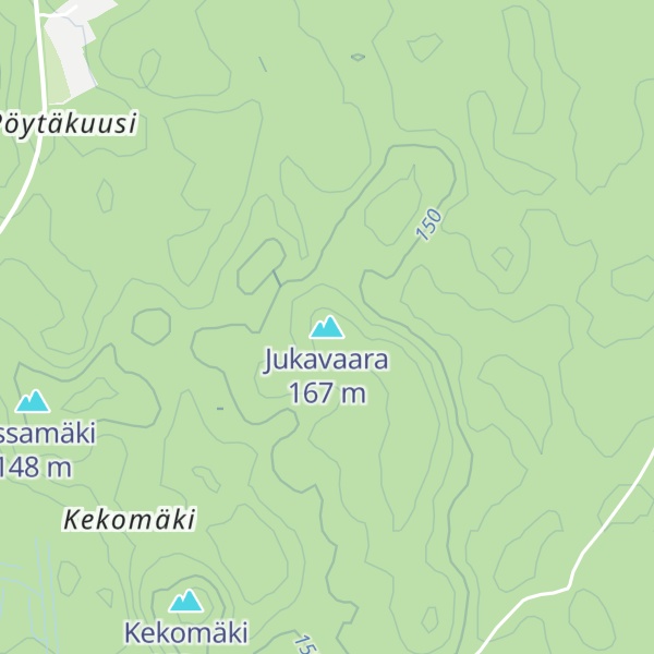 Map of Jukavaara