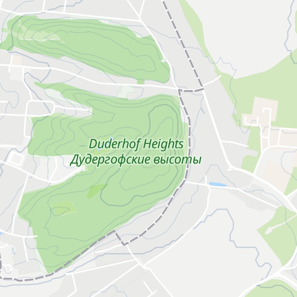 Map of Hazel Hill