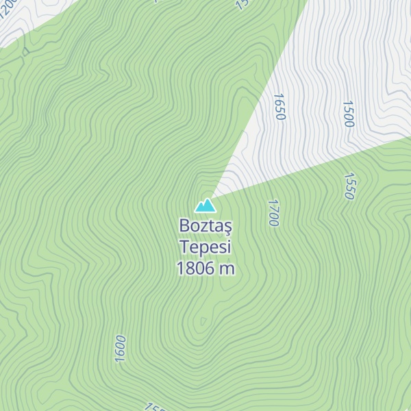 Map of Boztaş Tepesi