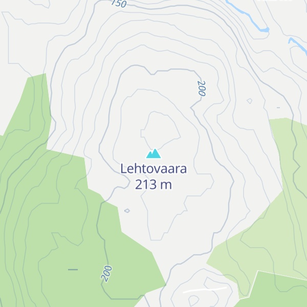 Map of Lehtovaara