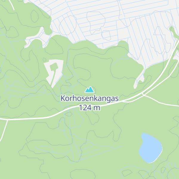 Map of Korhosenkangas