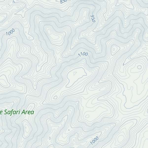 Map of Kapuno Hill