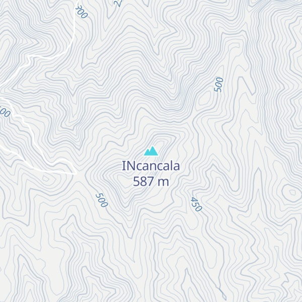 Map of INcancala