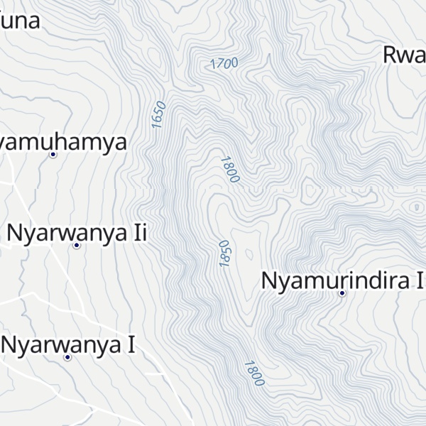 Map of Kyamuyumbu