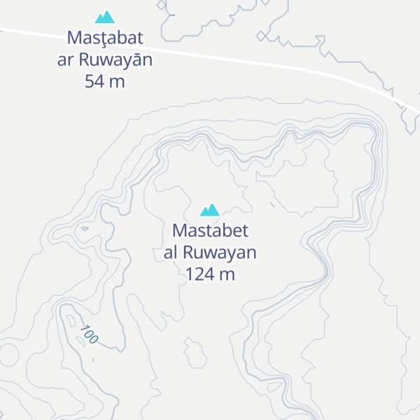 Map of Mastabet al Ruwayan