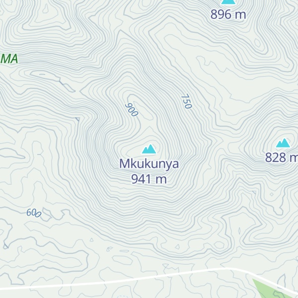 Map of Mkukunya