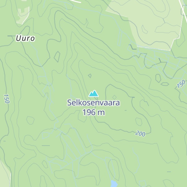 Map of Selkosenvaara