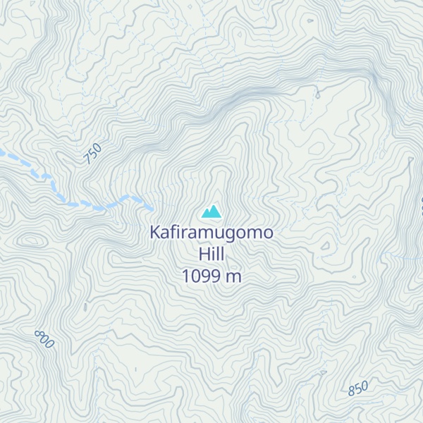 Map of Kafiramugomo Hill