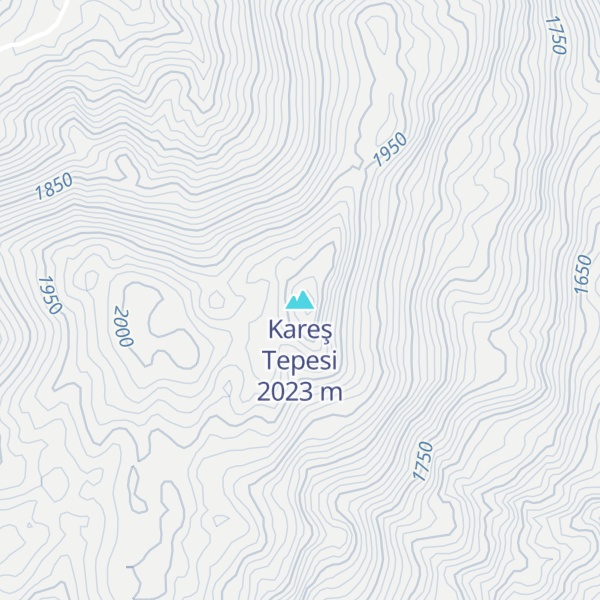 Map of Kareş Tepesi