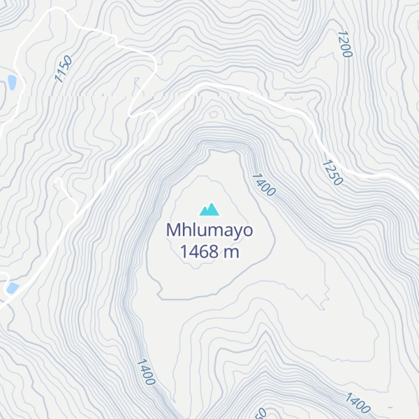Map of Mhlumayo