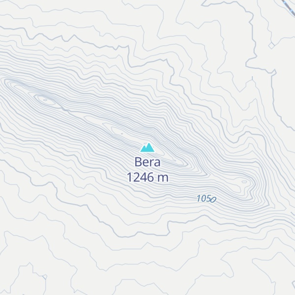Map of Bera