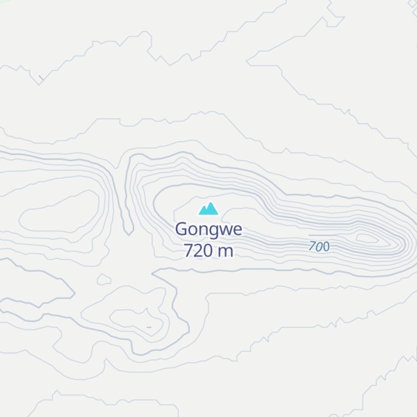 Map of Gongwe