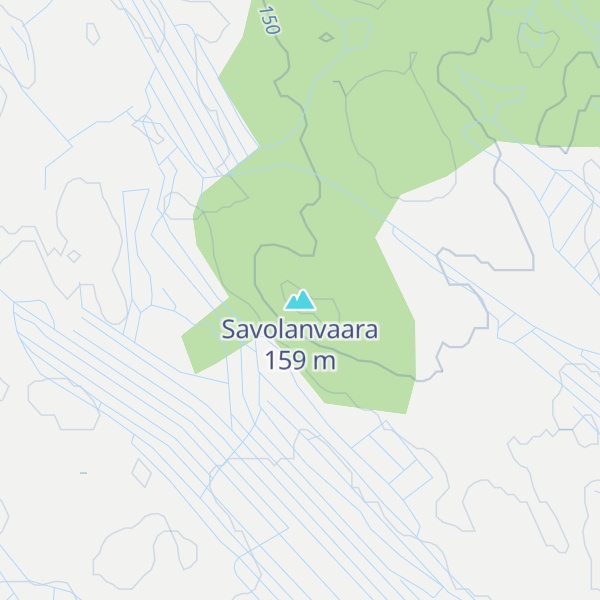 Map of Savolanvaara