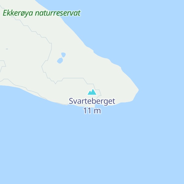 Map of Svarteberget
