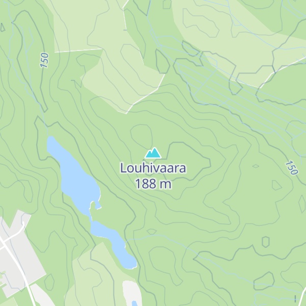 Map of Louhivaara