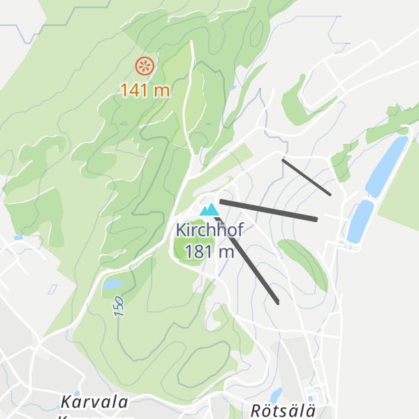 Map of Kirchhof