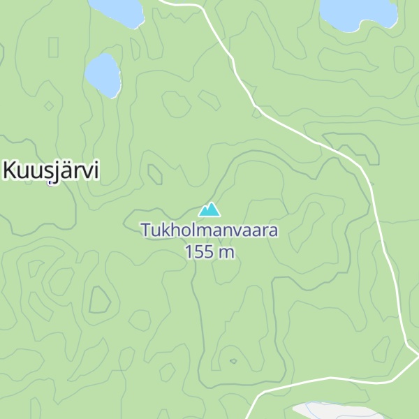 Map of Tukholmanvaara