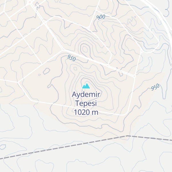 Map of Aydemir Tepesi