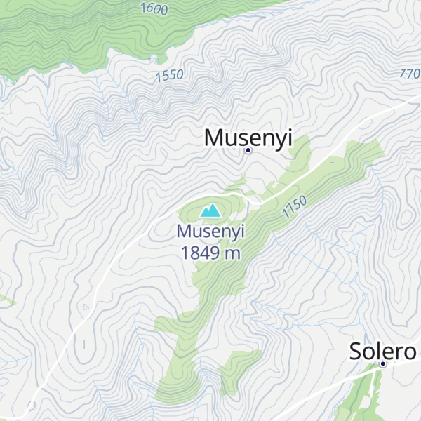 Map of Musenyi
