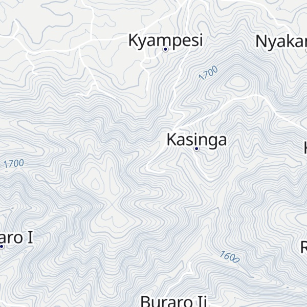 Map of Kikyerere