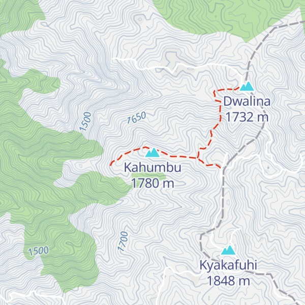 Map of Kahumbu