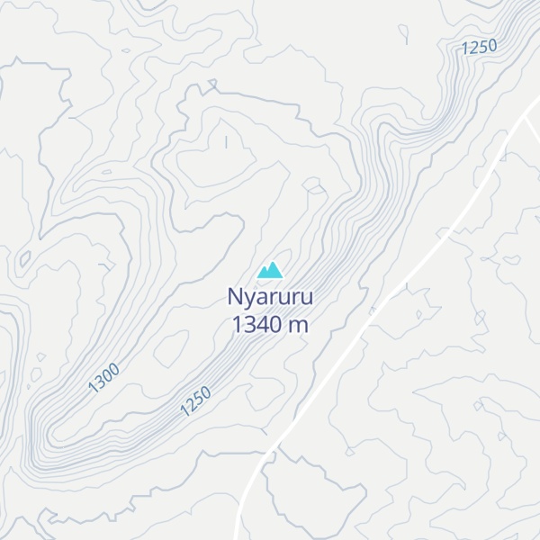Map of Nyaruru