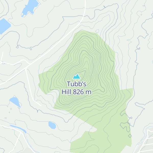 Map of Tubb’s Hill
