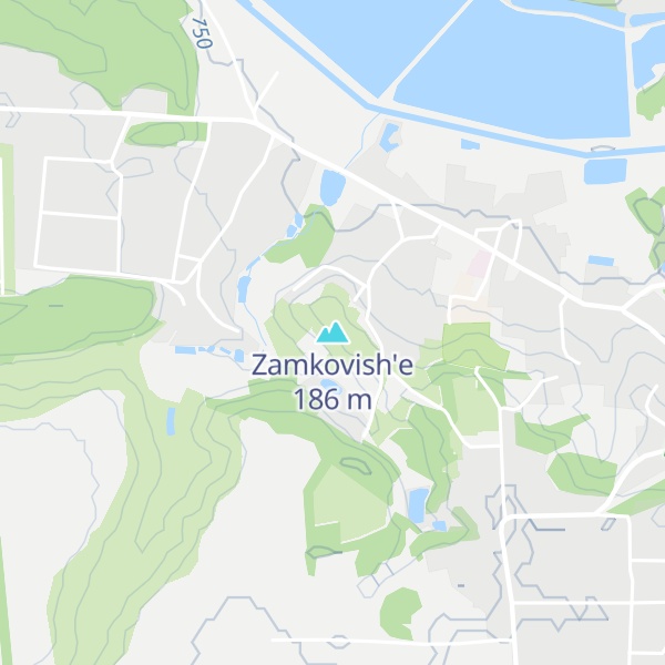 Map of Zamkovish'e