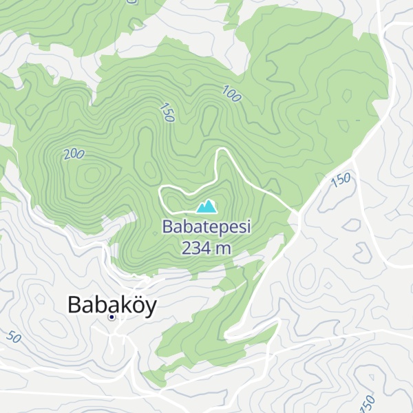 Map of Babatepesi
