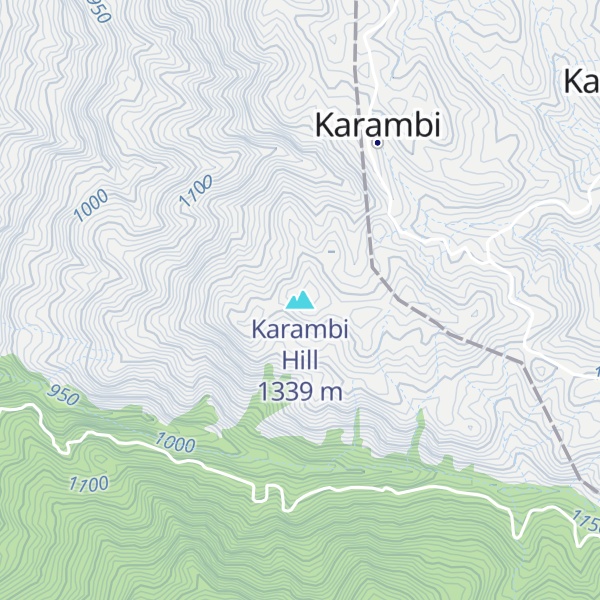 Map of Karambi Hill