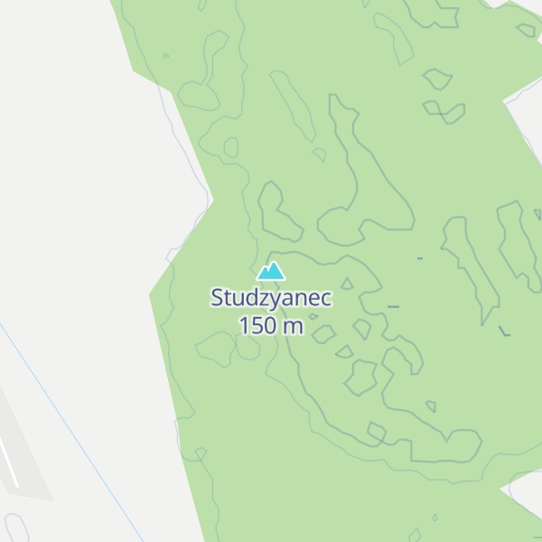 Map of Studzyanec