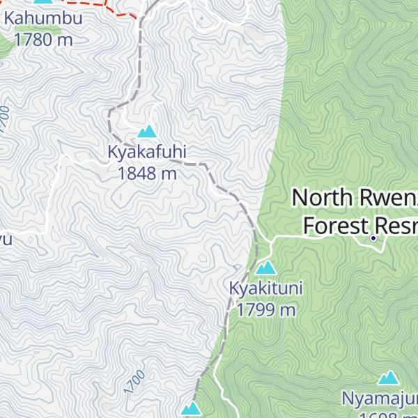Map of Kyaruhinda