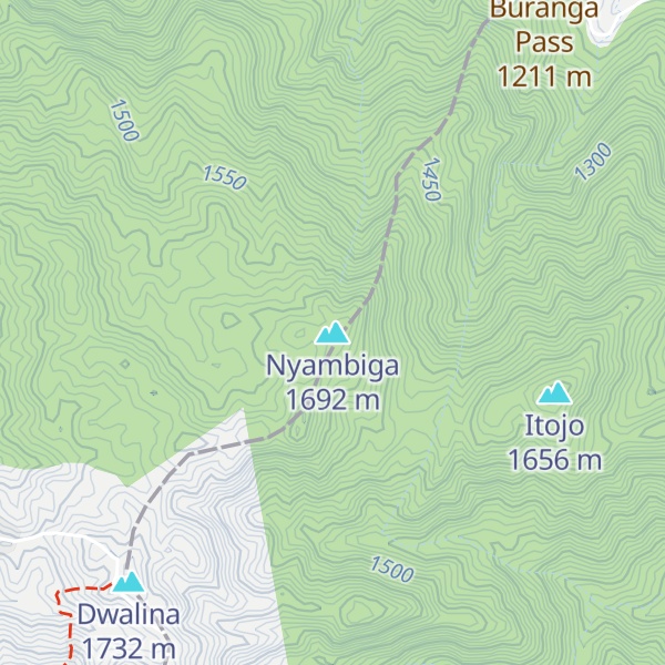 Map of Nyambiga