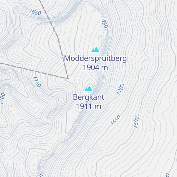 Map of Bergkant